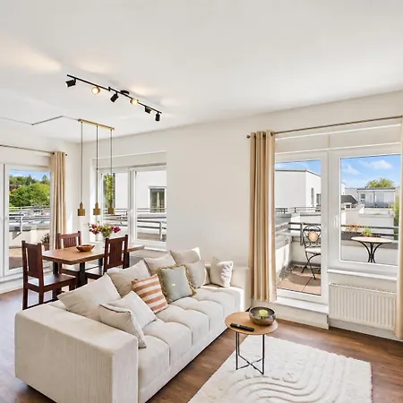 Helles Penthouse Mit Dachterrasse * Wiesbaden