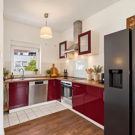 Apartment Helles Penthouse Mit Dachterrasse Wiesbaden