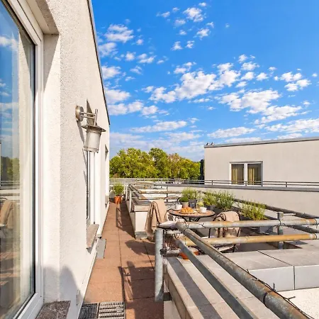 Apartment Helles Penthouse Mit Dachterrasse *