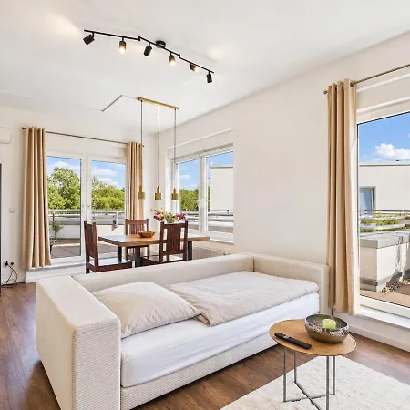 Helles Penthouse Mit Dachterrasse Wiesbaden